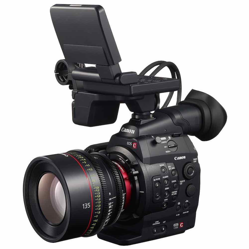 Canon C500 with Odyssey 7Q 4K Recorder